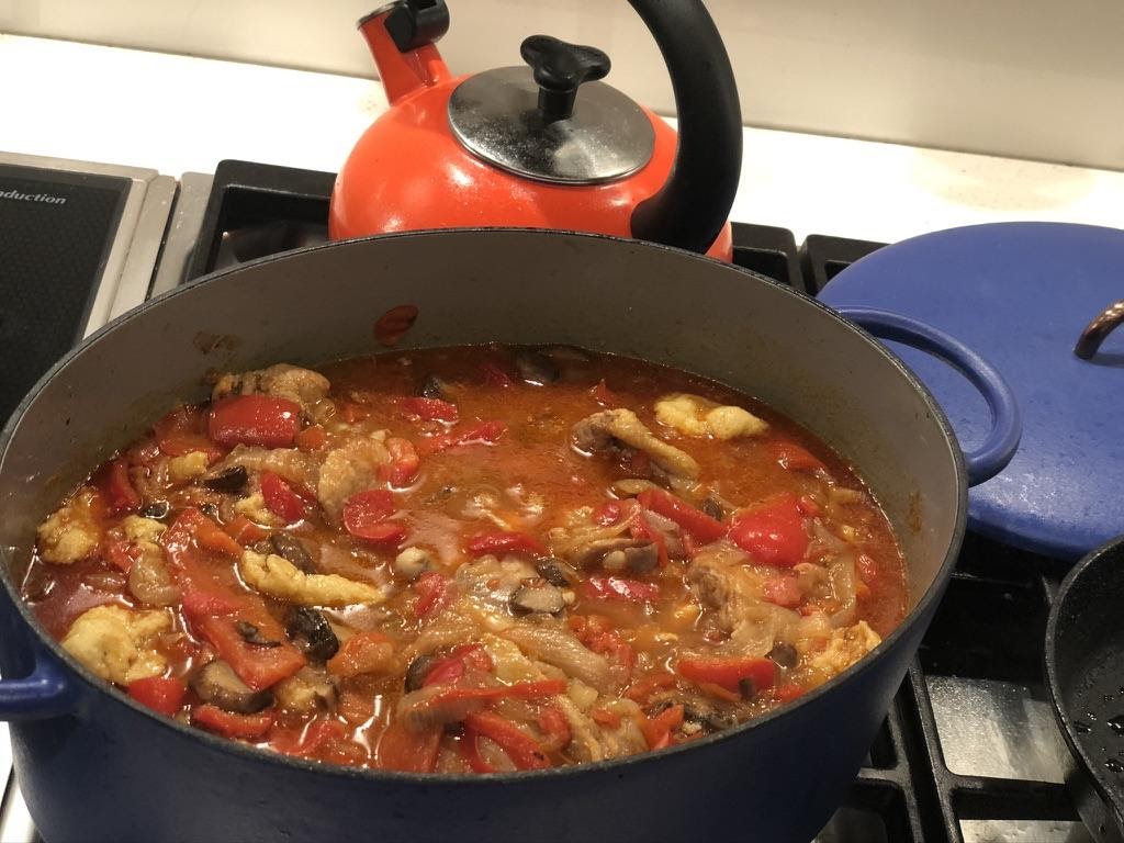 Hungarian Chicken Paprikash